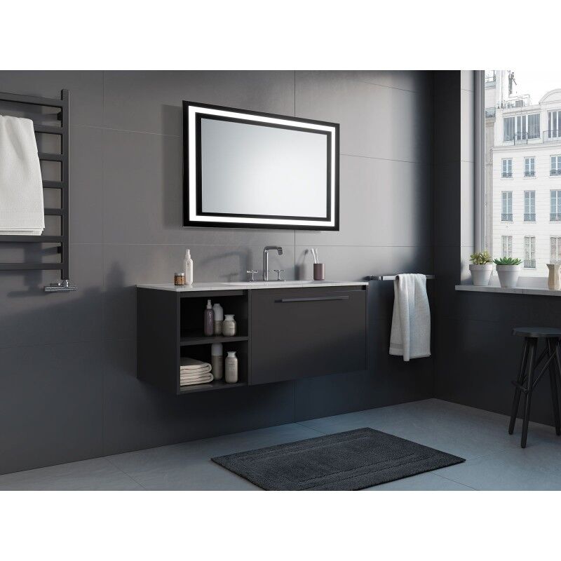 Veidrodis su apšvietimu Modena